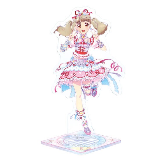 PRE-ORDER : Aikatsu! Series 10th Anniversary Newly Drawn Acrylic Stand