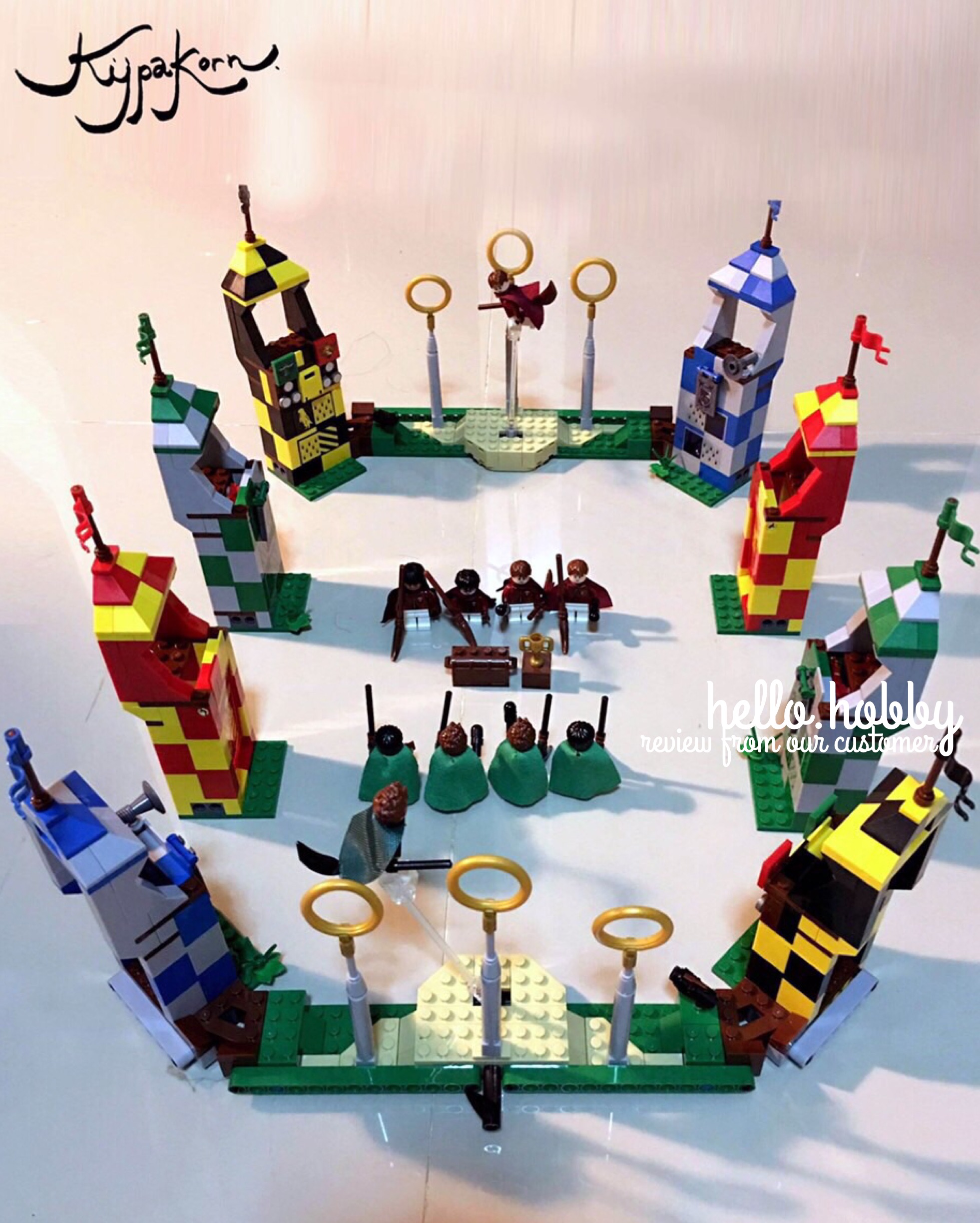 Bela 11004 Harry Potter Quidditch Match 536pcs
