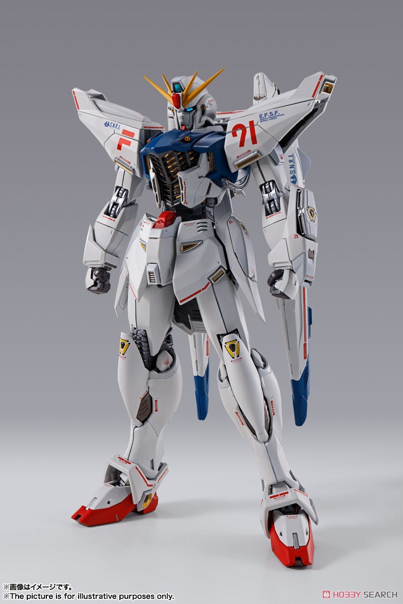 GUNDAM - Metal Build - Gundam F91 Chronicle White Ver. by Bandai