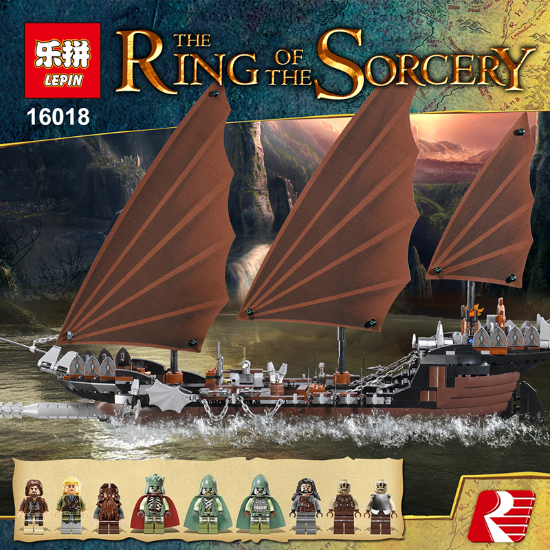 Lepin 16018 The Lord of the Rings Pirate Ship Ambush 756pcs