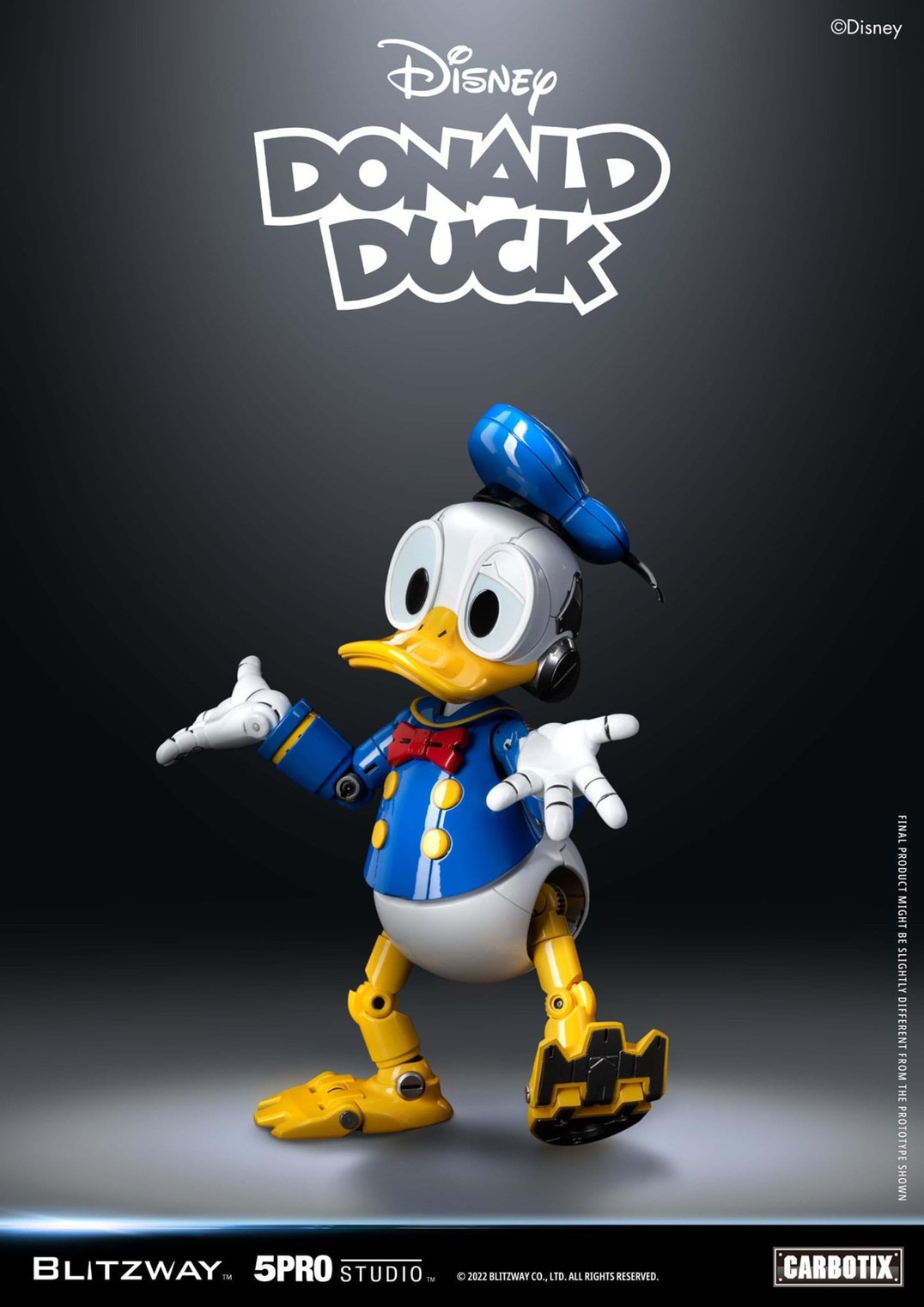 CARBOTIX Disney Characters Series Mickey Mouse / Donald Duck / Stitch by Blitzway x 5Pro Studio