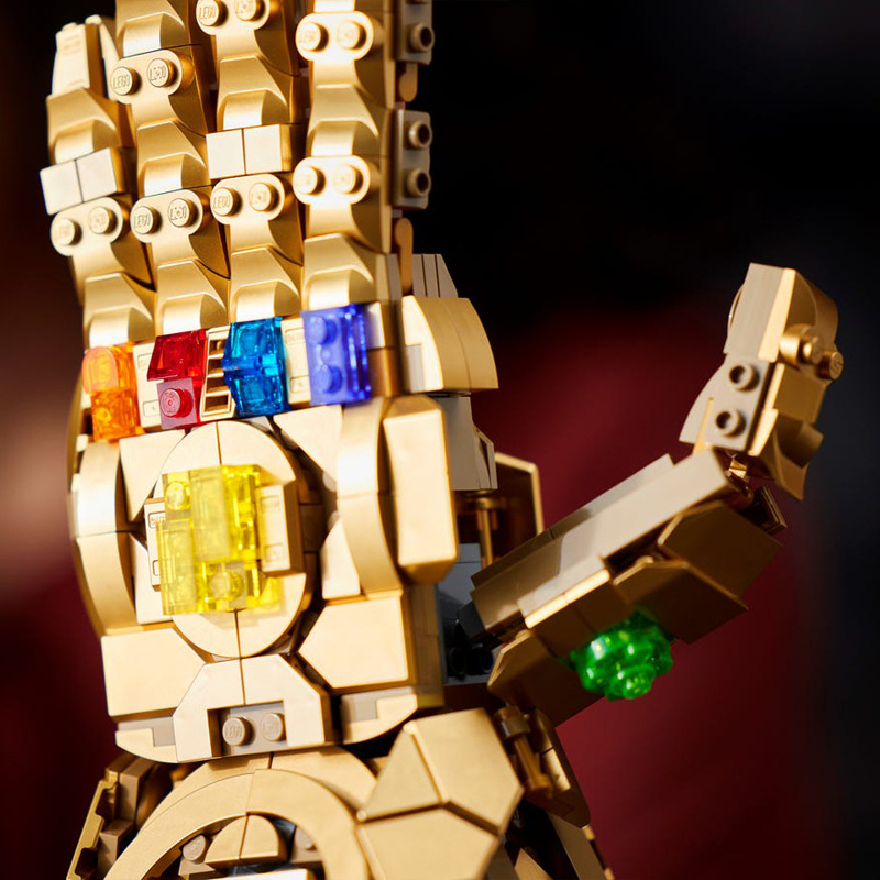 90012 Thanos Legendary Glove Infinity Stones 598pcs
