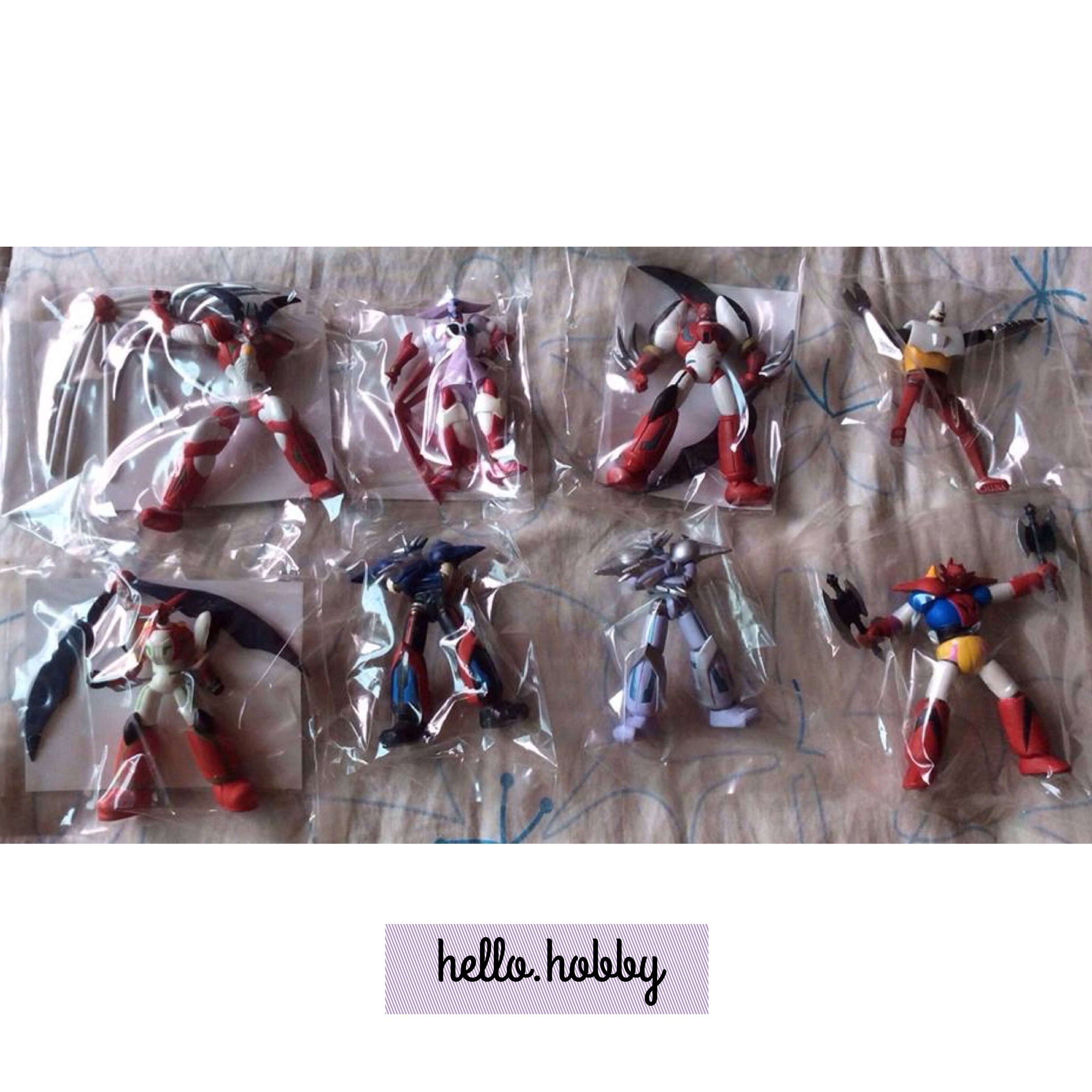 Getter Collection Box by Yujin (Set of 8)