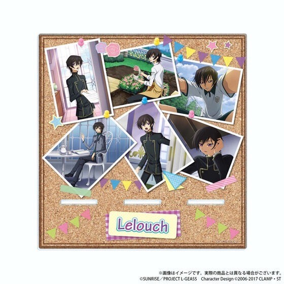 PRE-ORDER : Code Geass Lelouch of the Rebellion Student Council Radio Station WAVE! Acrylic Smartphone Stand