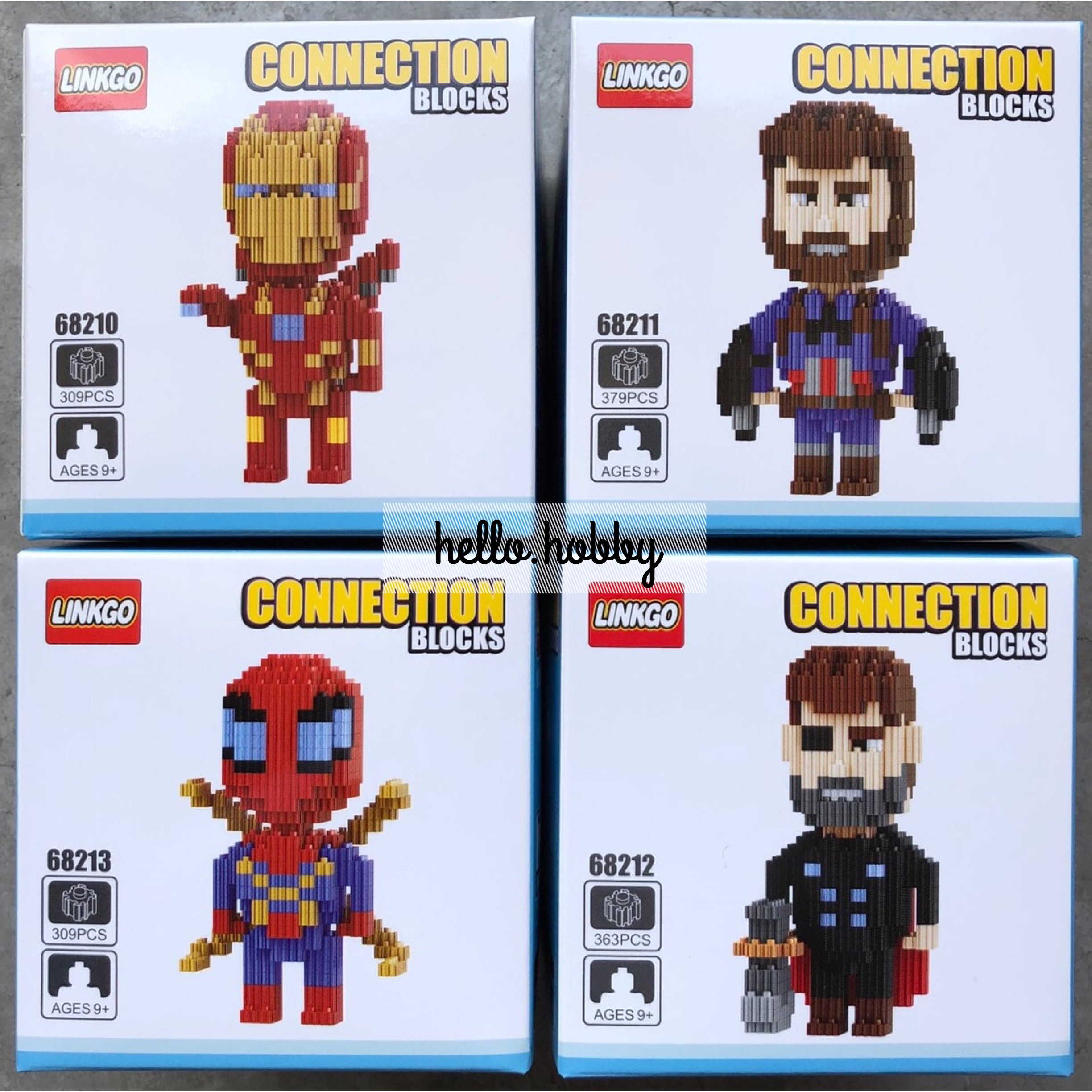 Linkgo 68210-68213 Avengers