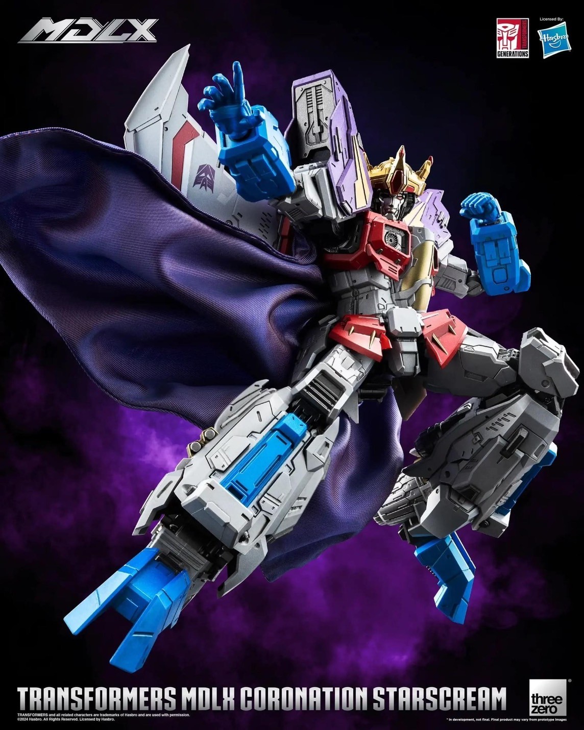 Pre-order : Transformers MDLX Coronation Starscream by Threezero