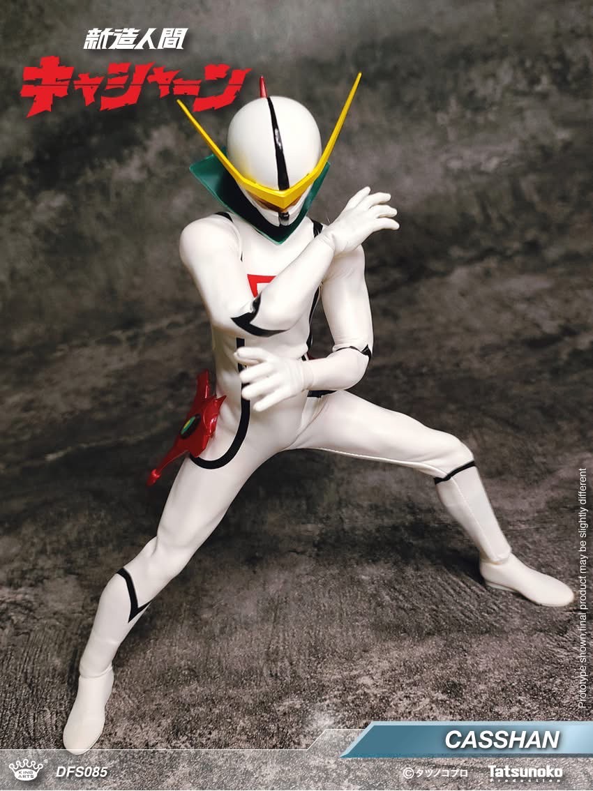 Pre-order : Casshan: Robot Hunter Casshan / Robot Hunter Friender Diecast Action Figure by King Arts