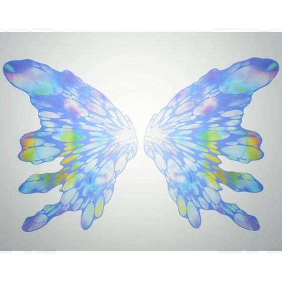 PRE-ORDER : MG 1/100 MOONLIGHT BUTTERFLY WINGS EFFECTS UNIT FOR TURN A GUNDAM PLASTIC MODEL