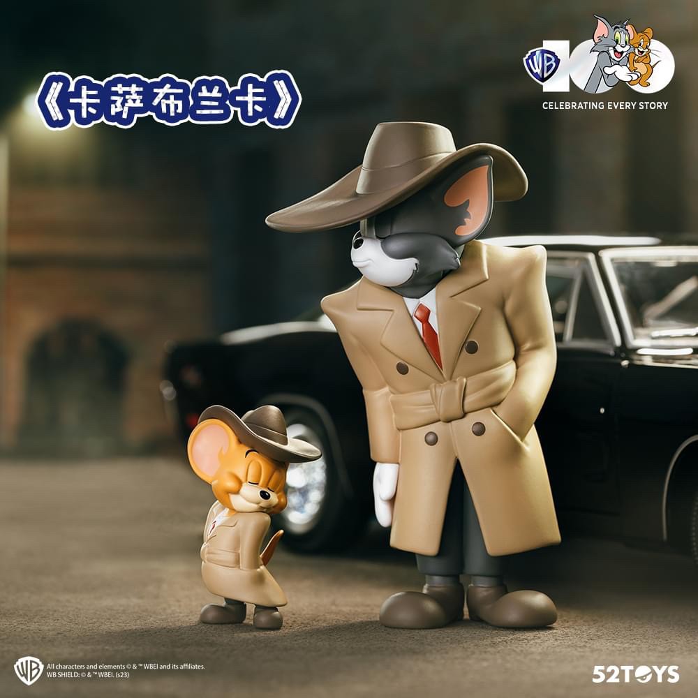 Tom & Jerry x Warner Bros. 100th Anniversary Series by 52Toys