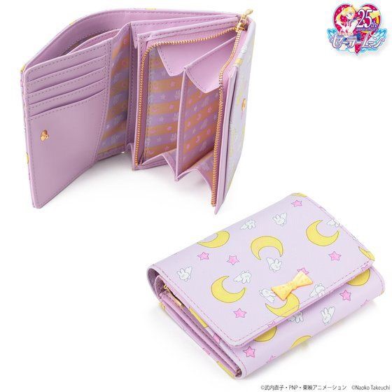 PRE-ORDER : Sailor Moon Usagi Rabbit Futon Pattern Bifold Wallet
