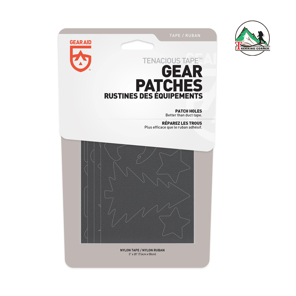 ชุดแผ่นปะซ่อมเต็นท์ GearAid Tenacious Tape Gear Patches