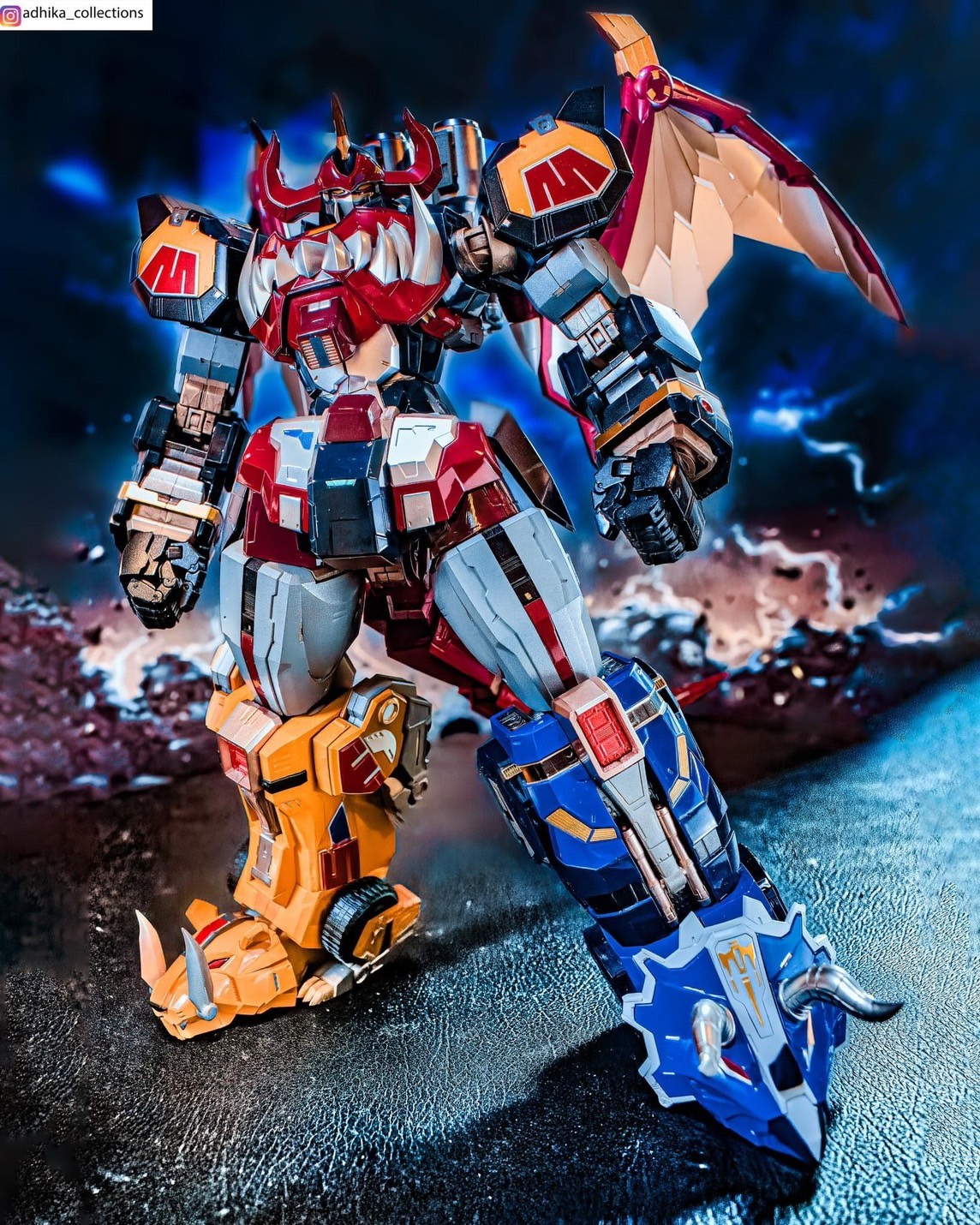 [Go! Kara Kuri Combine] Dino Megazord By Flame Toys