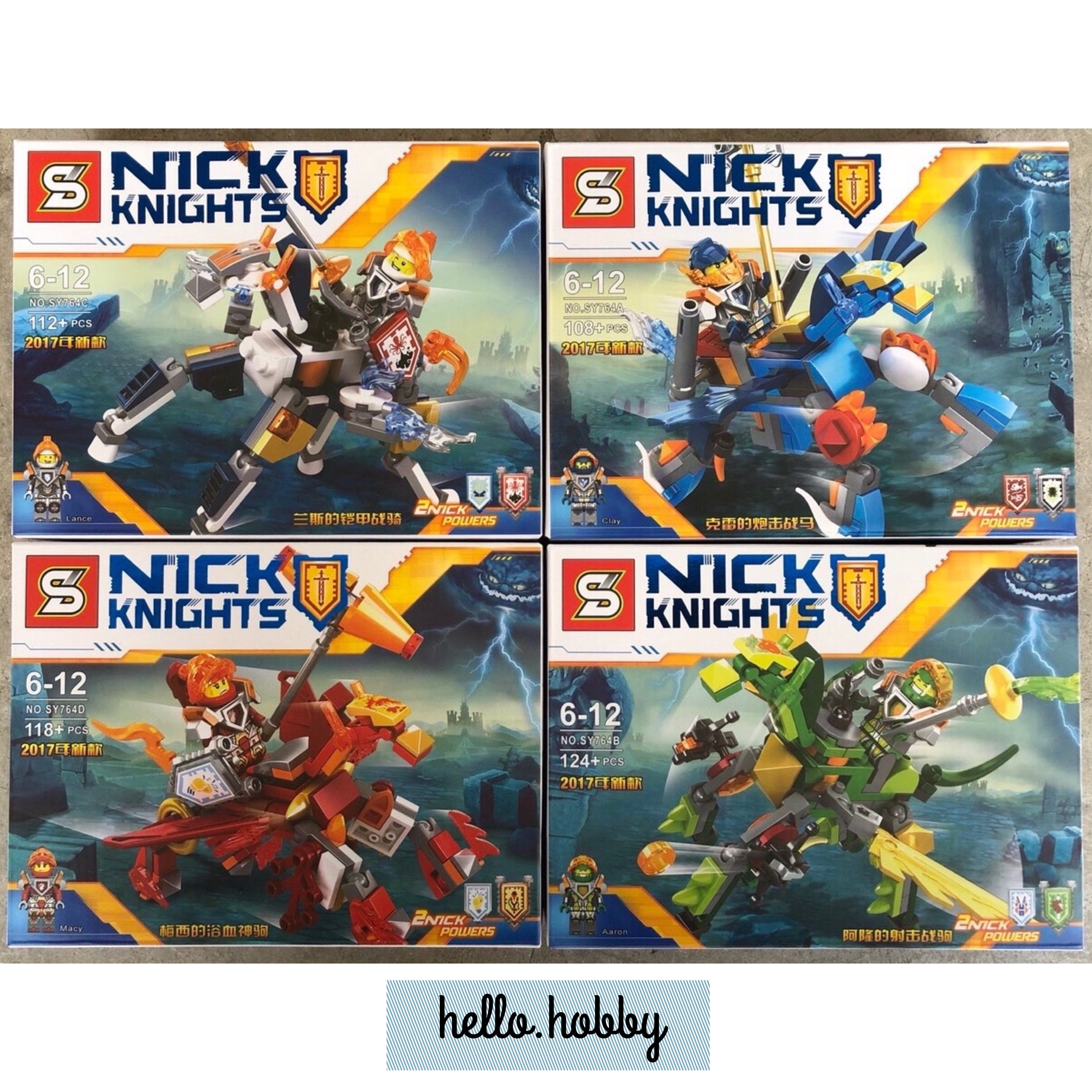 SY 764 A-D Nexo Knights