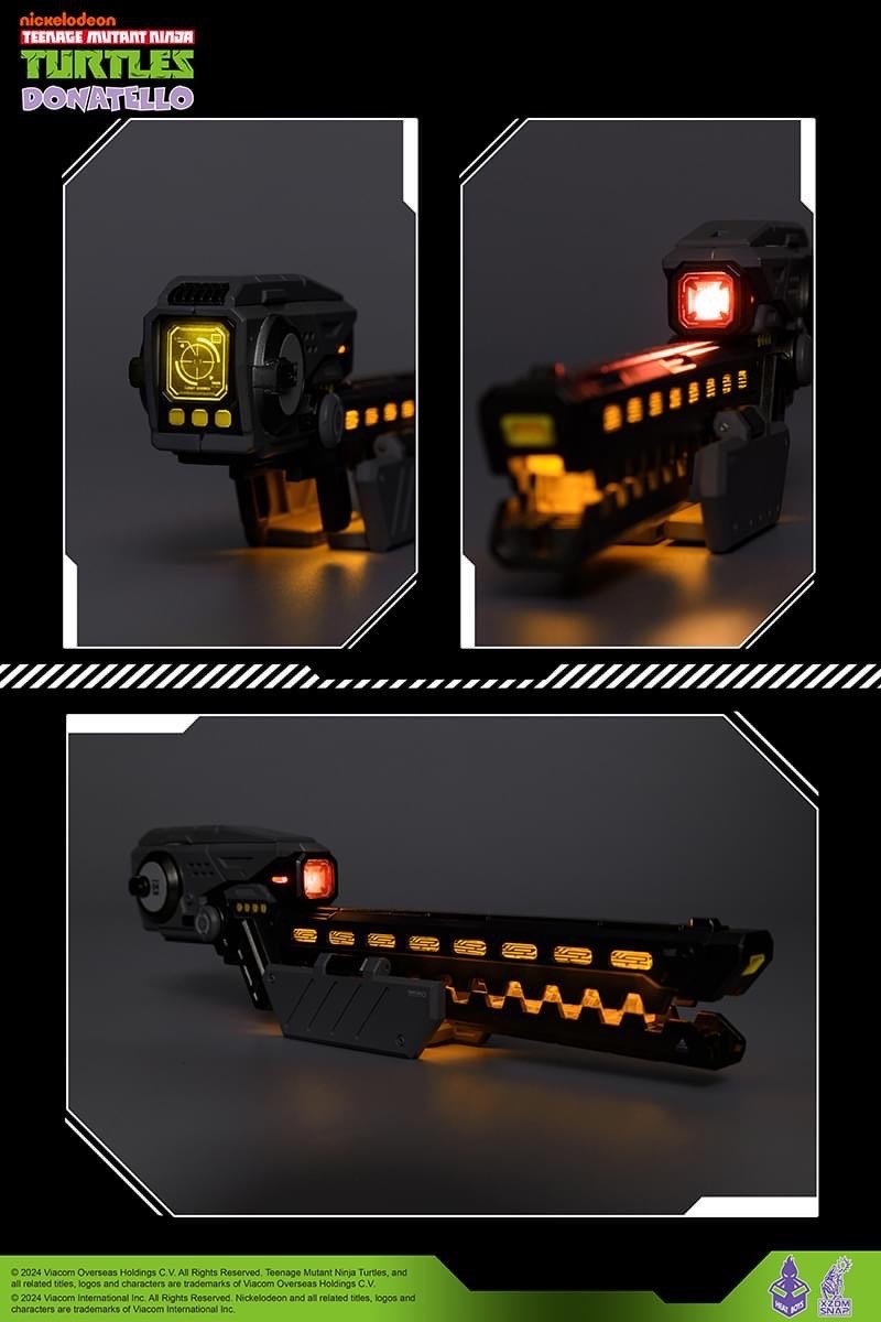 Pre-order : MechaHeat Teenage Mutant Ninja Turtles Donatello Diecast Action Figure by HeatBoys x XZOM SNAP