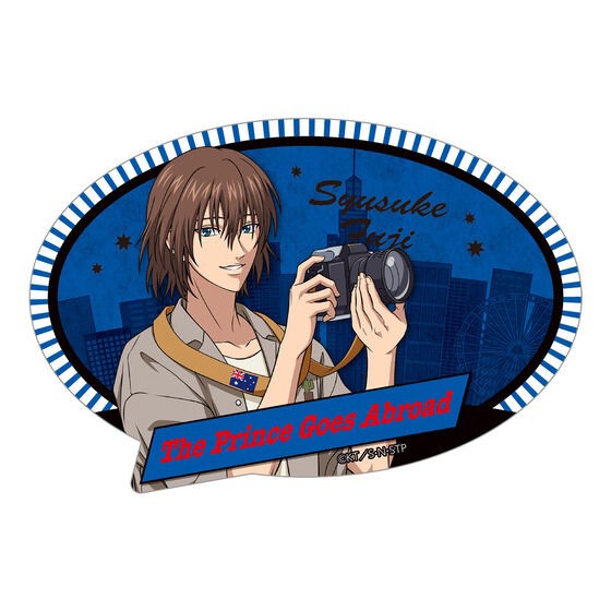 PRE-ORDER : New Prince of Tennis The Prince Goes Abroad Luggage Sticker Set