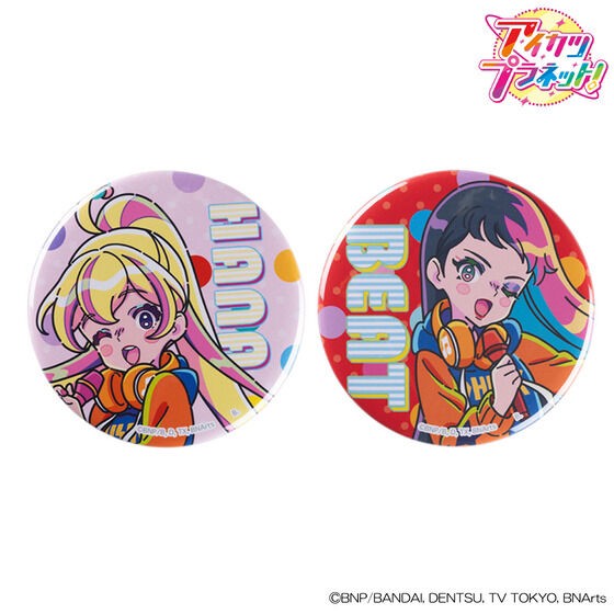 PRE-ORDER : Aikatsu! Design Mart Can Badge Set (music ver.)