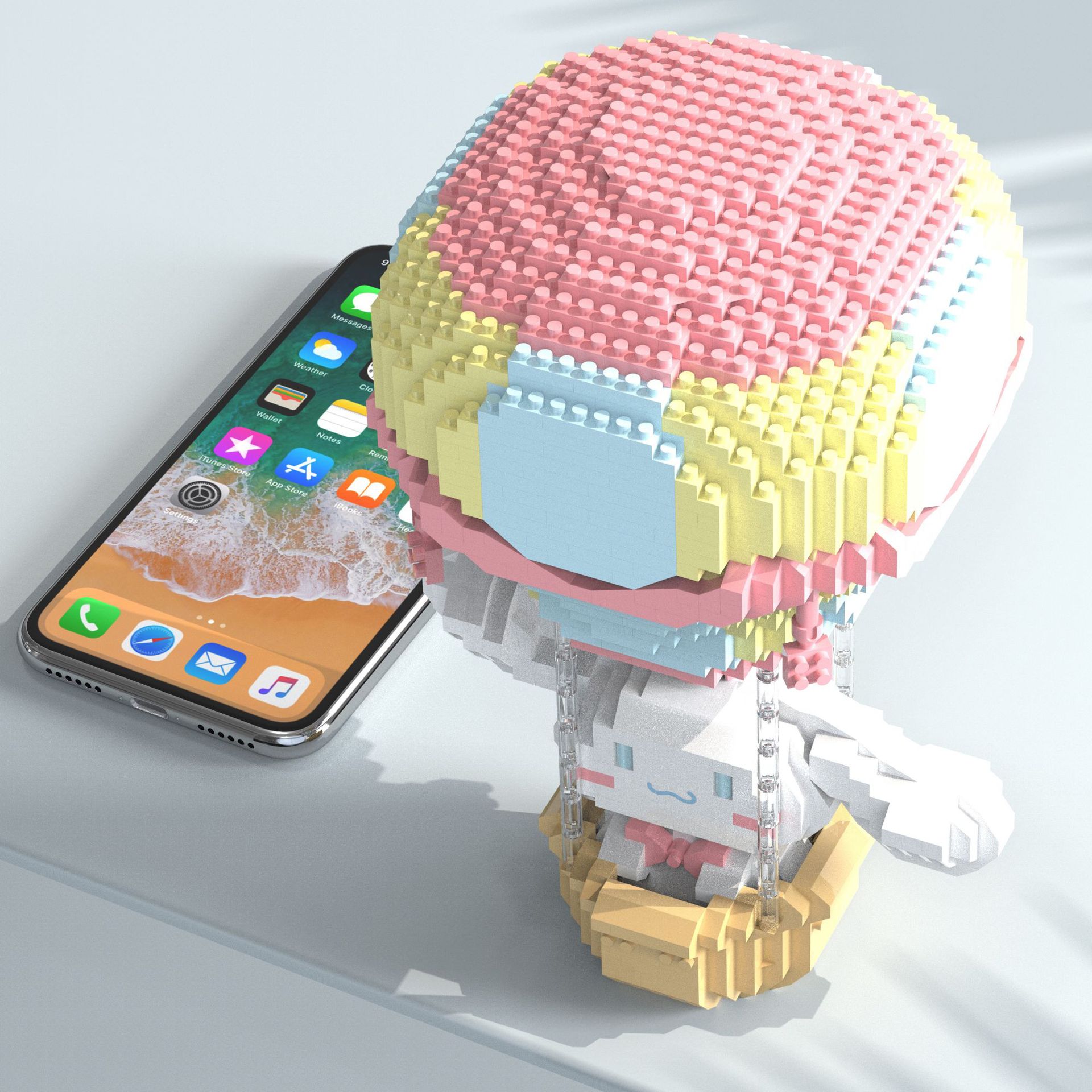 Gejia 6049 Cinnamoroll in Balloon 2139pcs