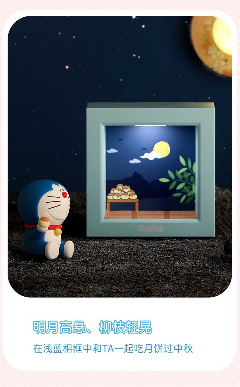 โคมไฟ โดเรม่อน ลิขสิทธิ์แท้ Doraemon Mini Photo Frame Night Light