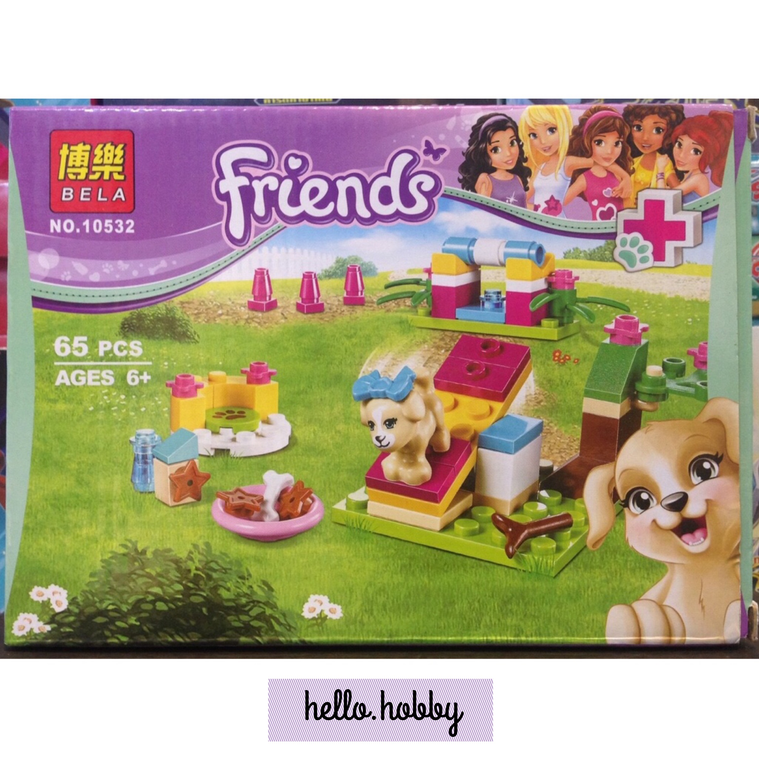 Bela 10532 Friends Puppy Training 65pcs