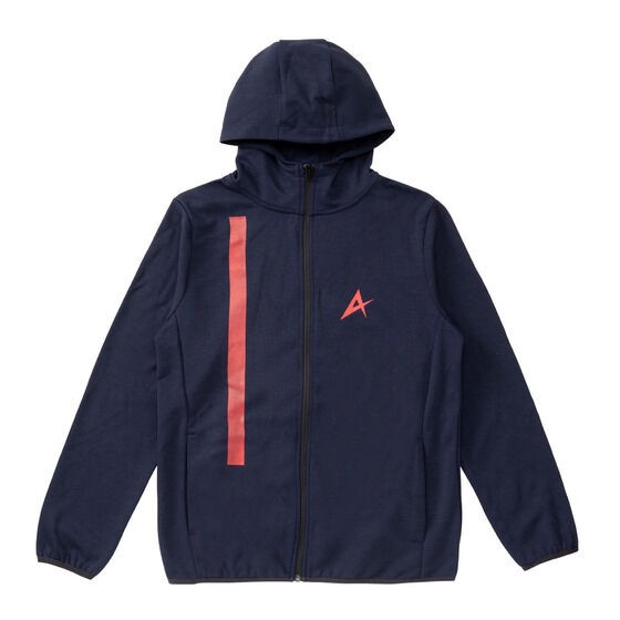 PRE-ORDER : Mobile Suit Gundam Char's Counterattack Amuro Ray Personal Mark Sports Series Light Zip Hoodie