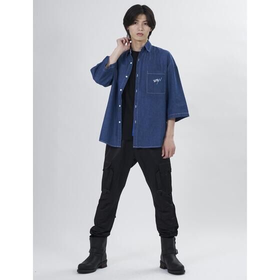 PRE-ORDER : Ohsama Sentai King-Ohger Yanma Gust 3/4 Sleeve Shirt