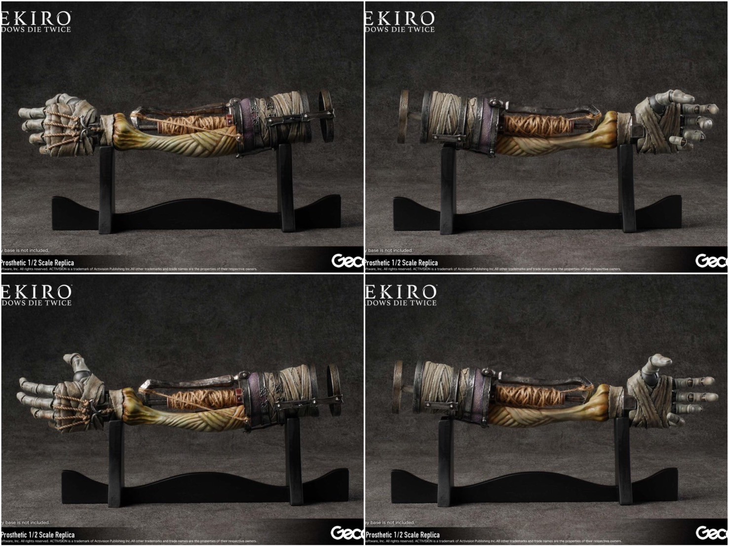 Pre-order : SEKIRO: SHADOWS DIE TWICE Shinobi Prosthetic 1/2 Scale Replica by Gecco