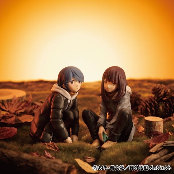 PRE-ORDER : Melty Princess "Laid-back Camp SEASON 3" Palm-sized Rin-chan / Ayano-chan