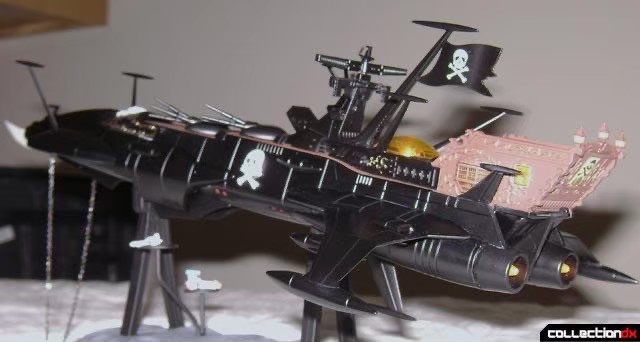 SGM-20 Space Pirate Captain Harlock Arcadia Black ver. by Aoshima (Miracle House) (ของใหม่เปิดเช็ค)