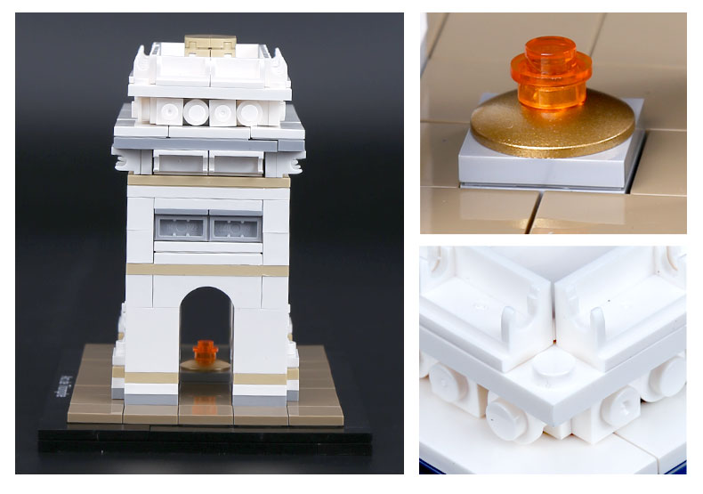 Lepin 17012 Architecture: Arc de Triomphe 433pcs