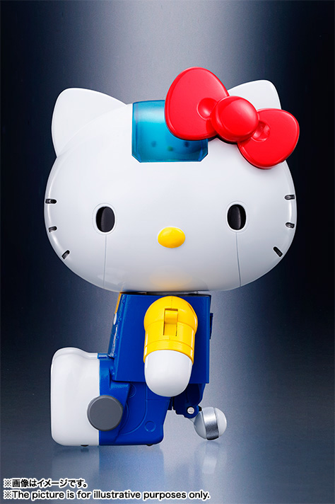 CHOGOKIN - Hello Kitty 40th Anniversary ver. by Bandai (มือสอง)