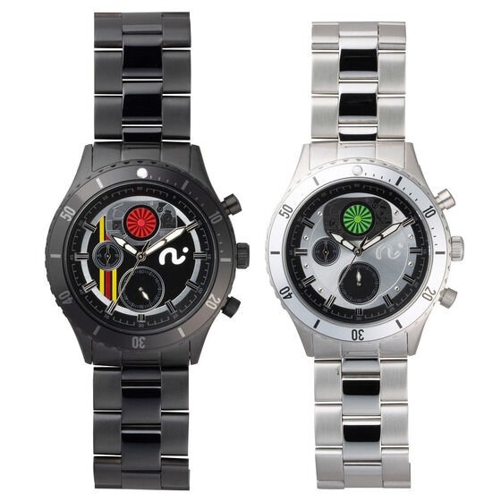 PRE-ORDER : Showa Kamen Rider Chronograph Watch [Live Action Watch] [BLACK・Shadow Moon]