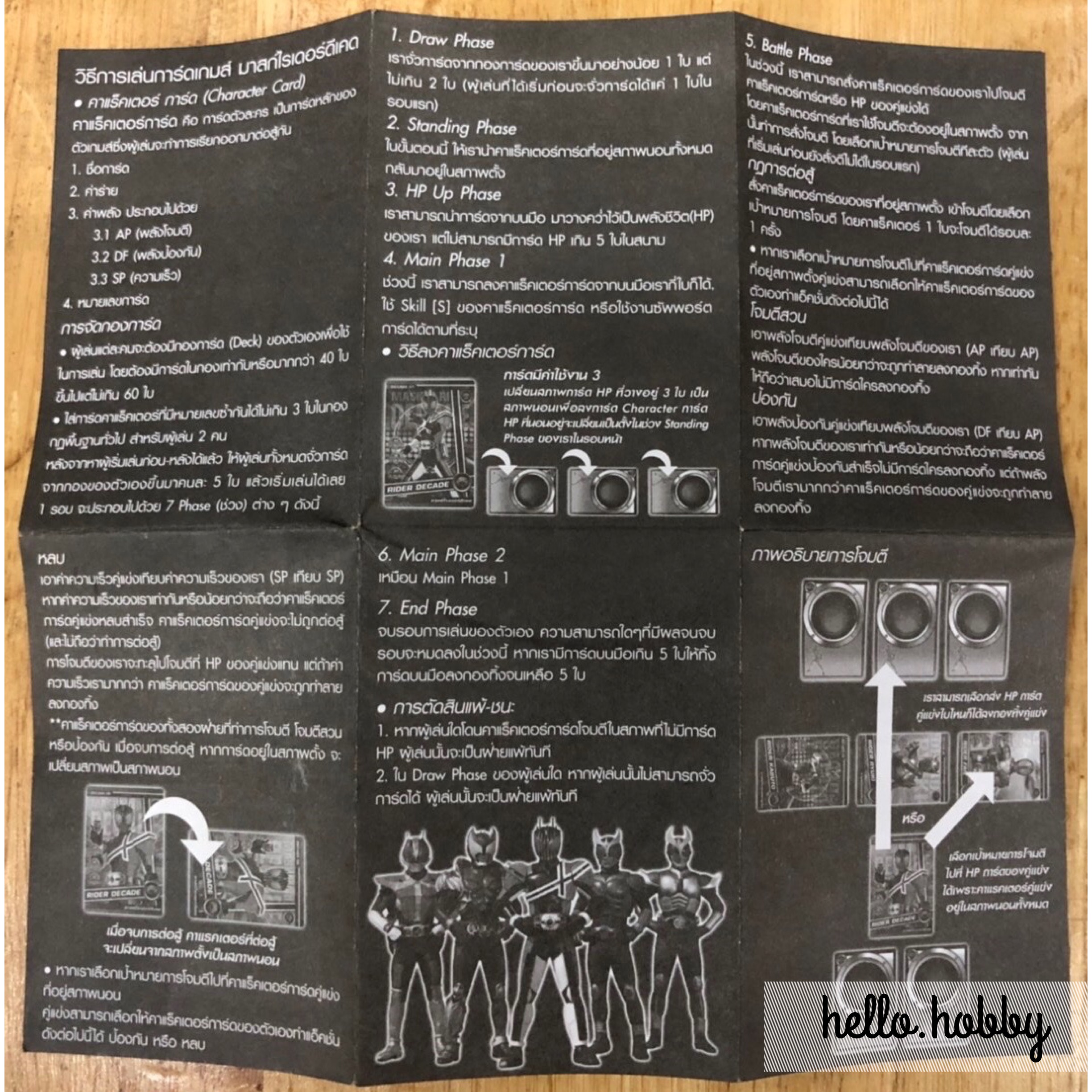 การ์ดดีเคด (สงวนสิทธิ์การเลือกแบบ)