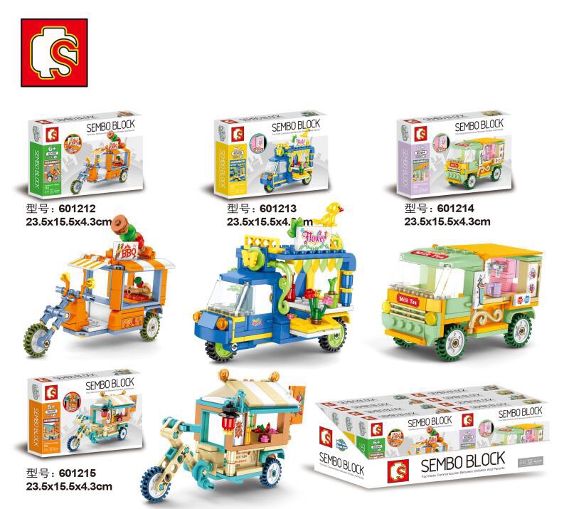 Sembo Block 601212-601215 Food Truck