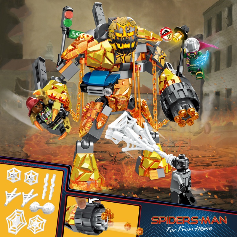 PRCK 64020 Spiderman The Molten Man Battle 322pcs