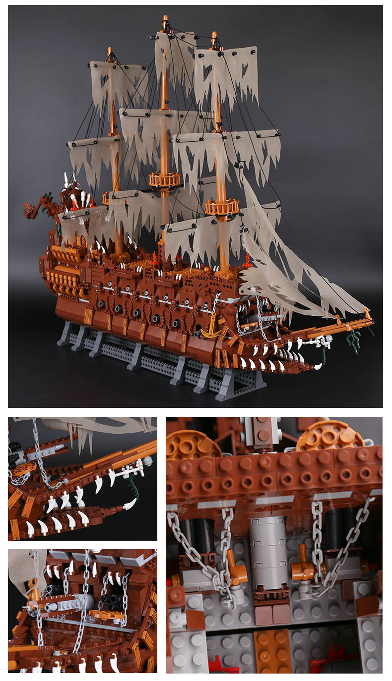 G 631018 Pirates of the Carribbean - Flying Dutchman 3652pcs