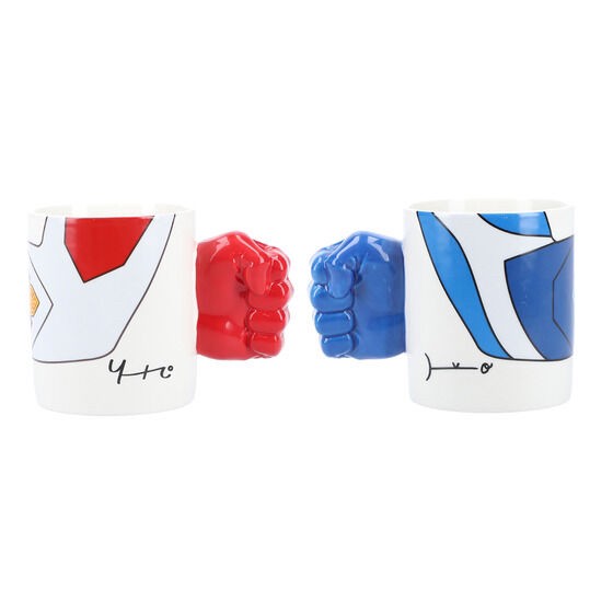 PRE-ORDER : Ultraman Mebius Ultraman Hikari Kizuna Pair Mug Cup
