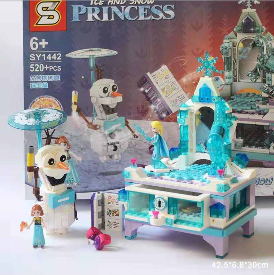 Sy 1442 Disney Frozen Elsa's Jewellery Box 520pcs