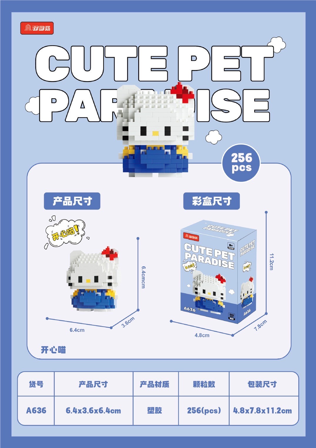 ตัวต่อนาโน Size M -Super Hit ❤️ Cute Cartoon Block รวมตัวต่อคลาสิคฮิตตลอดกาล Sanrio Tom Jerry Mario One Piece