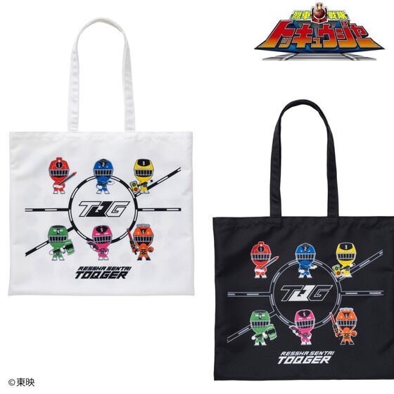 PRE-ORDER : Ressha Sentai ToQger Deformed Tote Bag