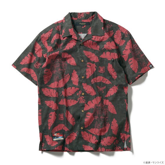 PRE-ORDER : STRICT-G PAIKAJI "Mobile Suit Gundam Cucuruz Doan's Island" Aloha Shirt