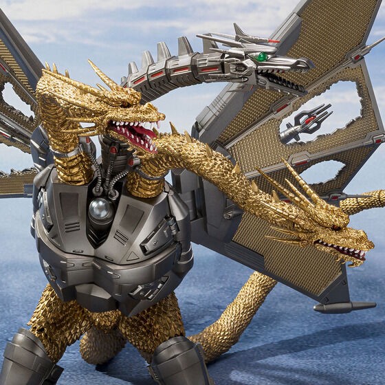 PRE-ORDER : S.H.MonsterArts Mecha King Ghidorah Shinjuku Decisive Battle Special Set