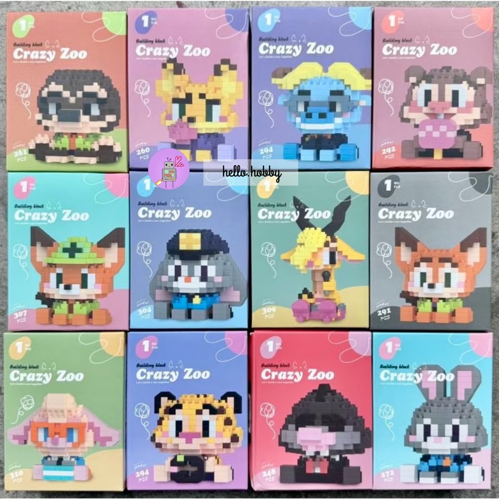 CLC 7349 - 7360 Zootopia Crazy Zoo