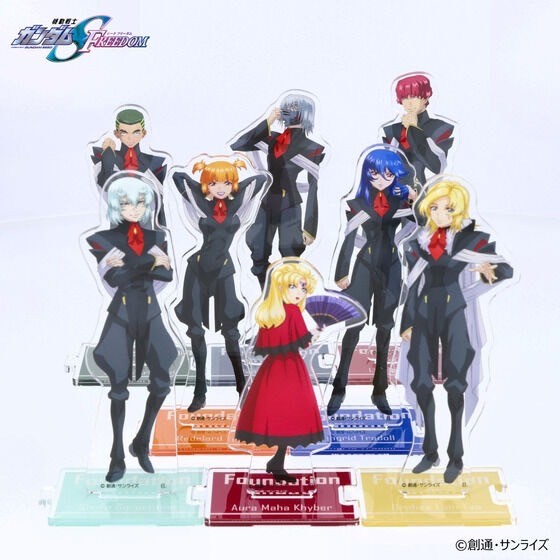 PRE-ORDER : Mobile Suit Gundam SEED FREEDOM Connectable Acrylic Stand (20 types in total)