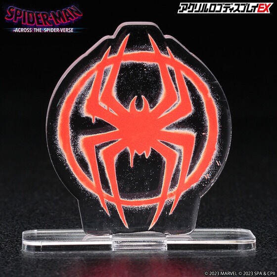 PRE-ORDER : Acrylic Logo Display EX MARVEL Spider-Man: Across the Spider-Verse Mark