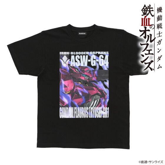 PRE-ORDER : Mobile Suit Gundam Iron-Blooded Orphans Full Color T-Shirt Gundam