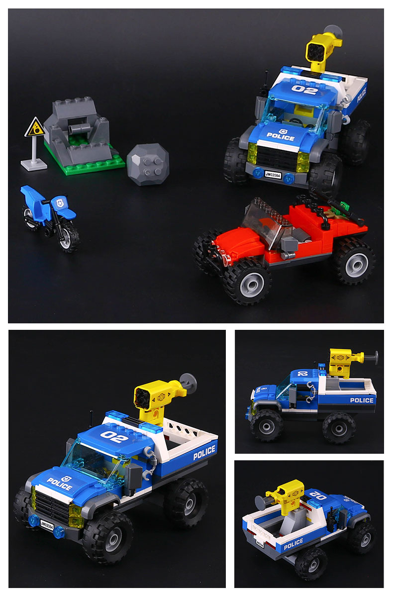 Lepin 02084 The Dirt Road Pursuit 332pcs