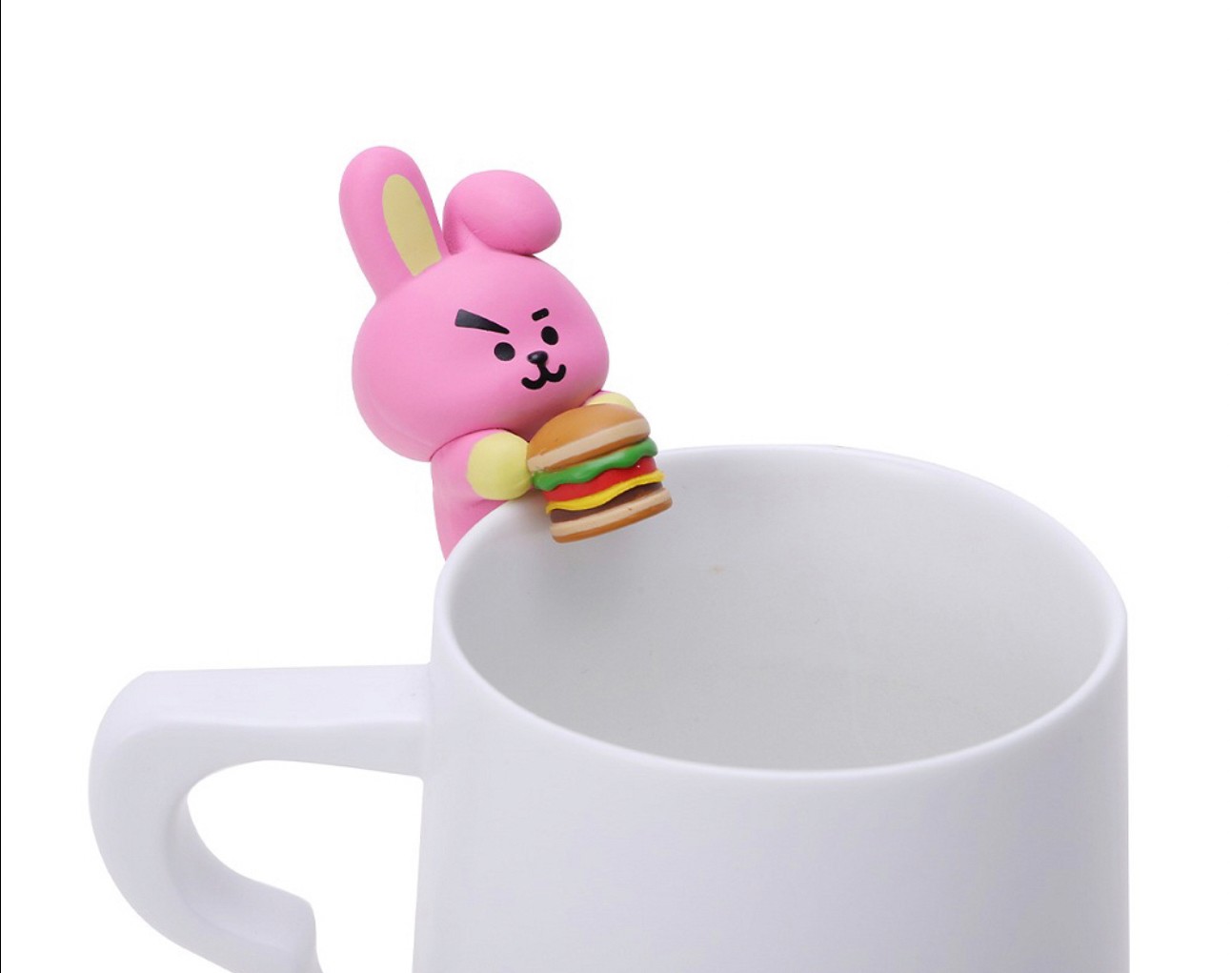 ฟิกเกอร์ เกาะแก้ว BT21 Cup Rim BITE Series by Line Friends (Cooky, RJ,Tata,Mang)