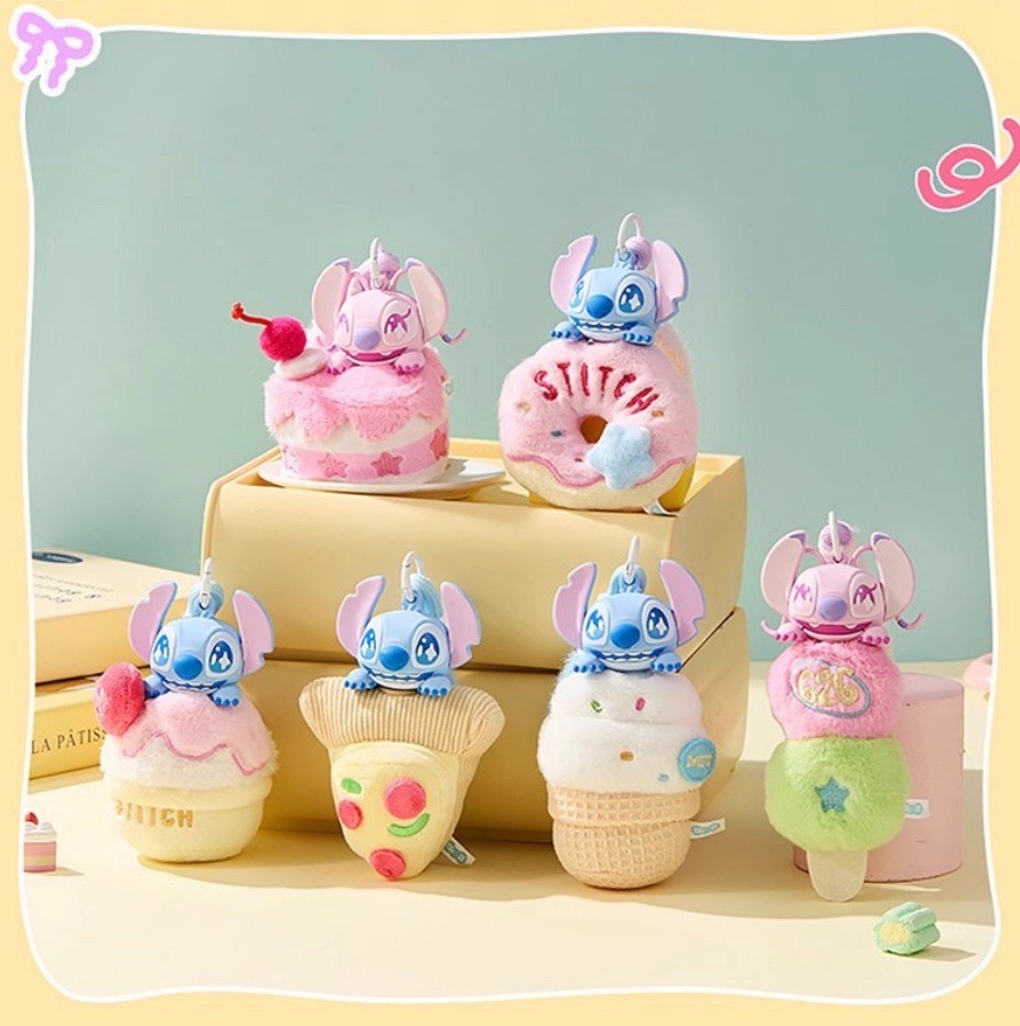 ร้าน🇹🇭 พร้อมส่ง✨ โมเดลตุ๊กตาพวงกุญแจได้ 1ตัว - Disney - Stitch Sweet Aromatherapy Pendant Series by Martube