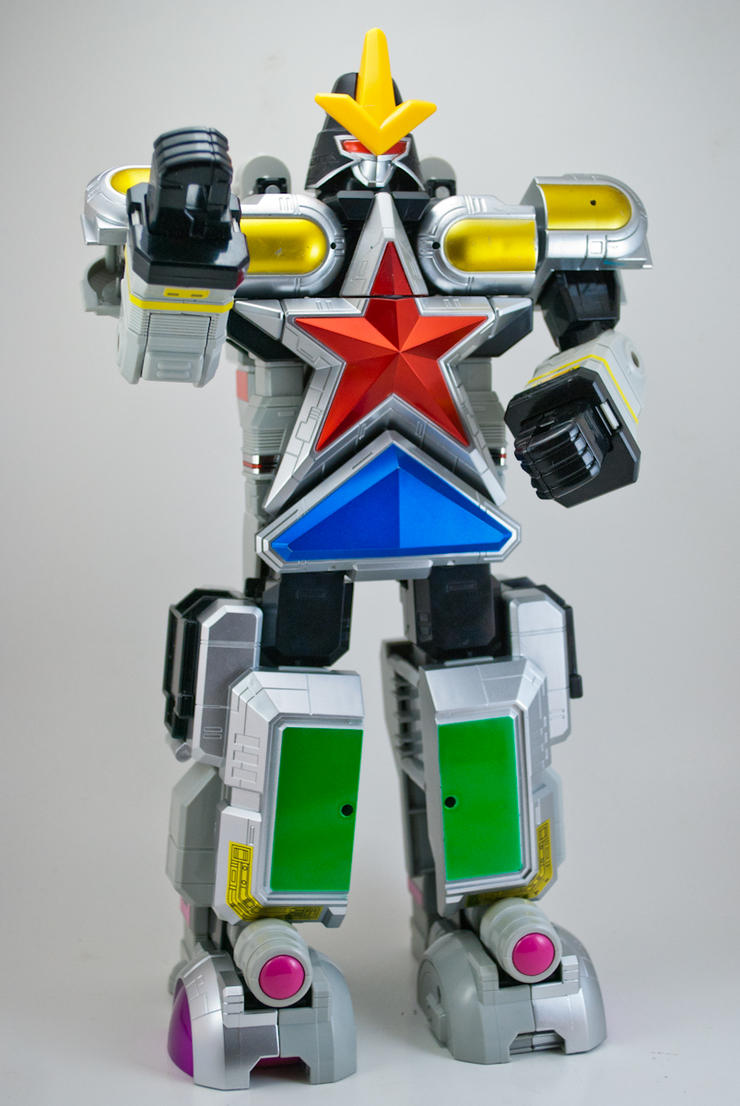 Chouriki Sentai Ohranger - DX OhBlocker by Bandai (มือสอง ติดสตก.แล้ว)