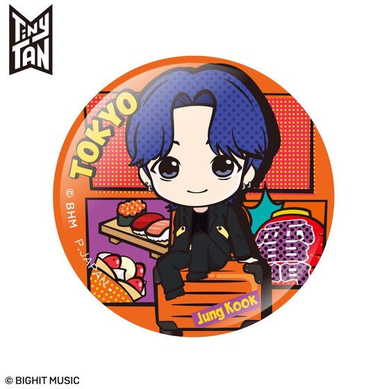 PRE-ORDER : TinyTAN TRAVEL COLLECTION Tin Badge